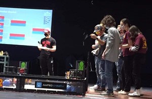 The Indian Creek High School Robotics Team continued its successful streak by placing ninth out of 3