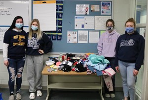 BL Student Council 4 girls donations