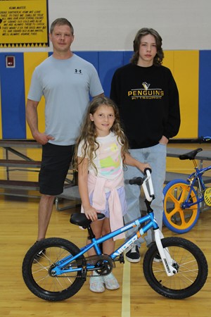 SLES Students Rewarded with Bikes SLES Students Rewarded with Bikes