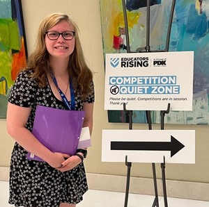 Kellermier Places Seventh at National Competition