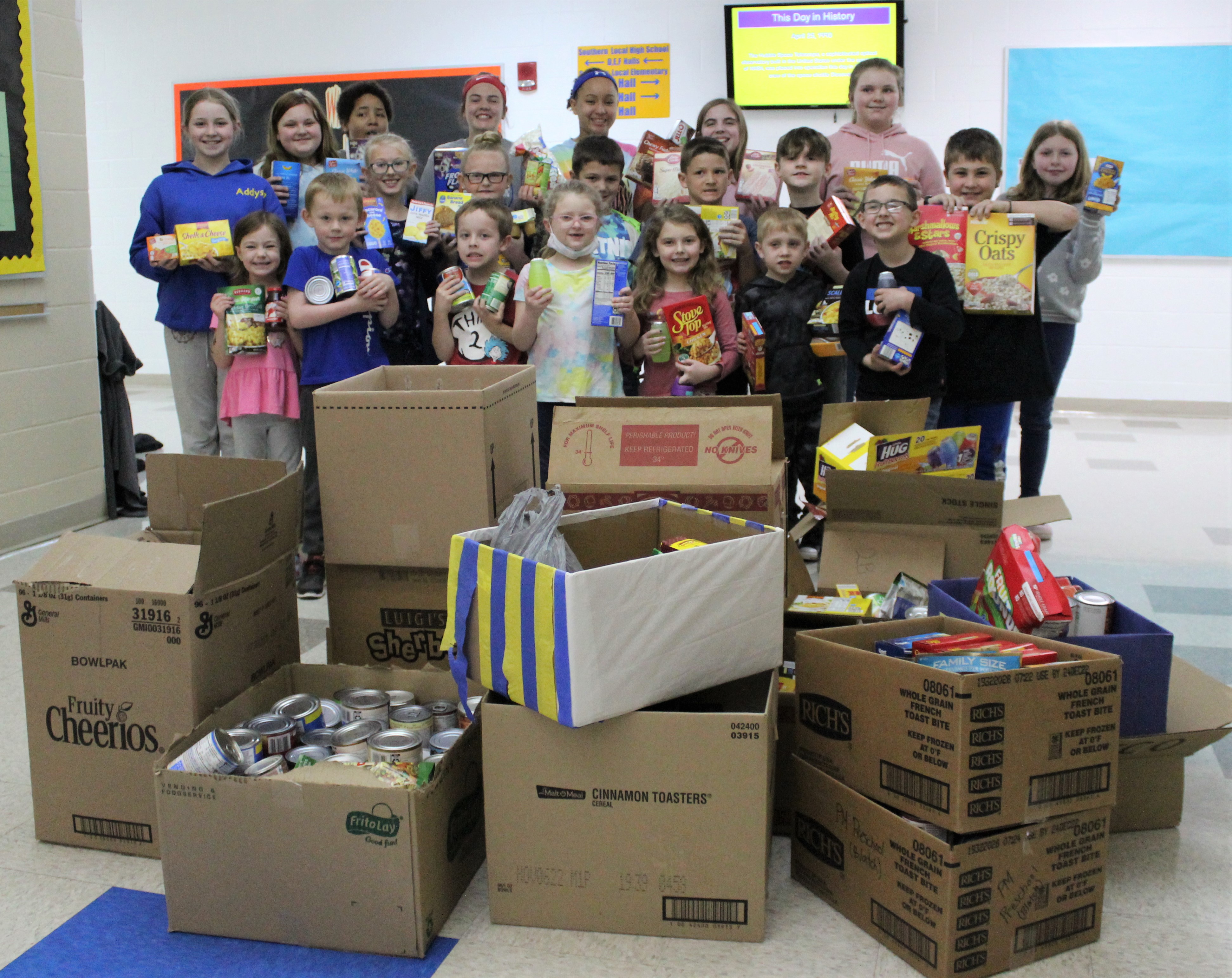 SLES Food Drive